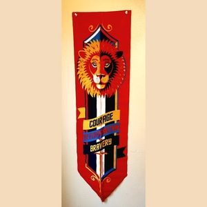 Harry Potter "Courage, Bravery, Determination" House Banner